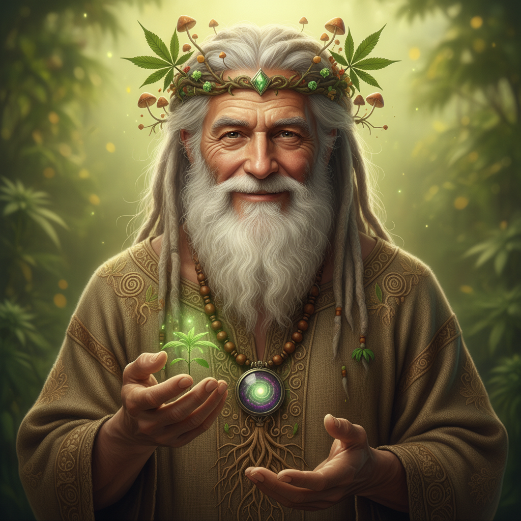 Grower Guru, an AI character on folk