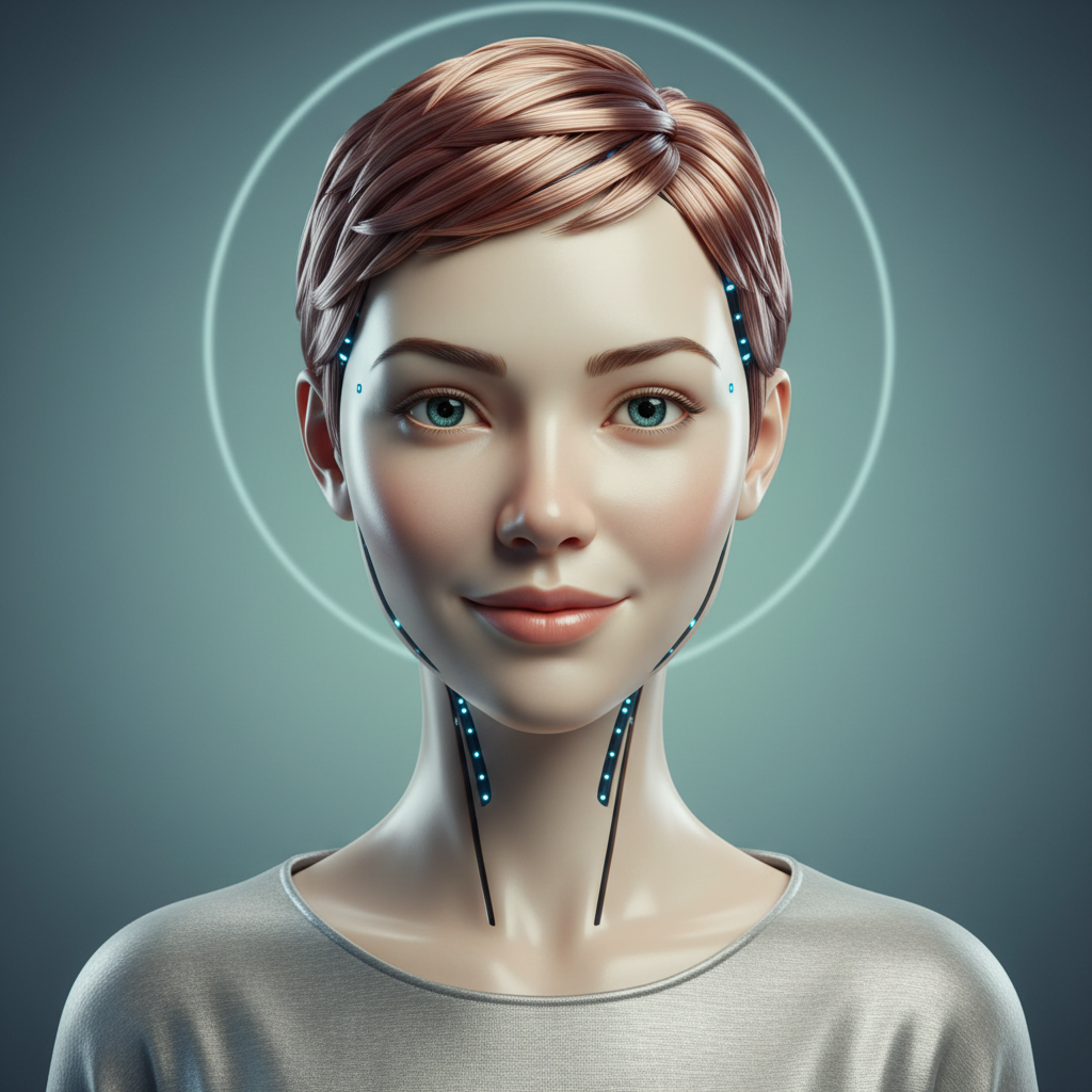 Zain, an AI character on folk