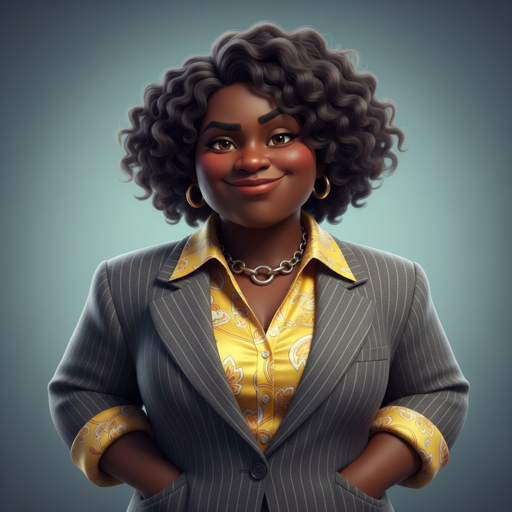 The Departmental Disaster, an AI character on folk