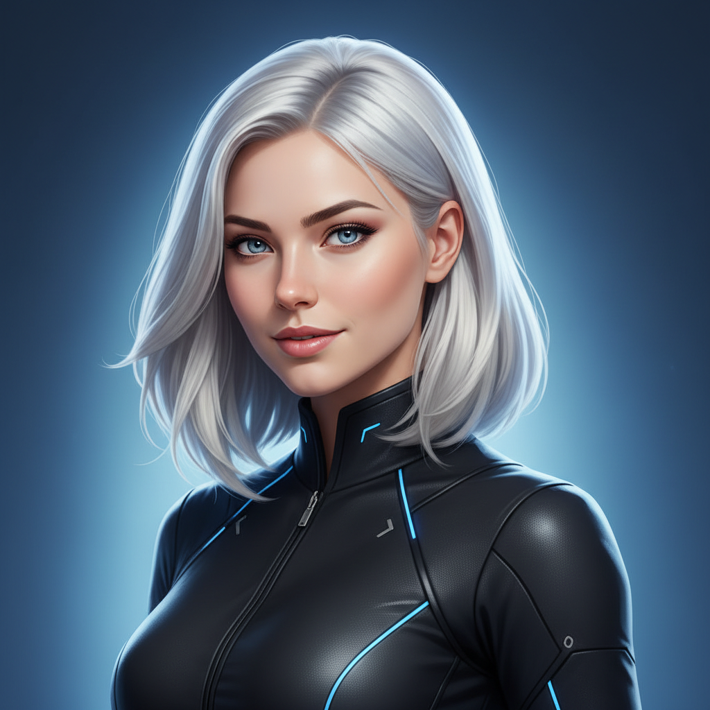 Astra, an AI character on folk