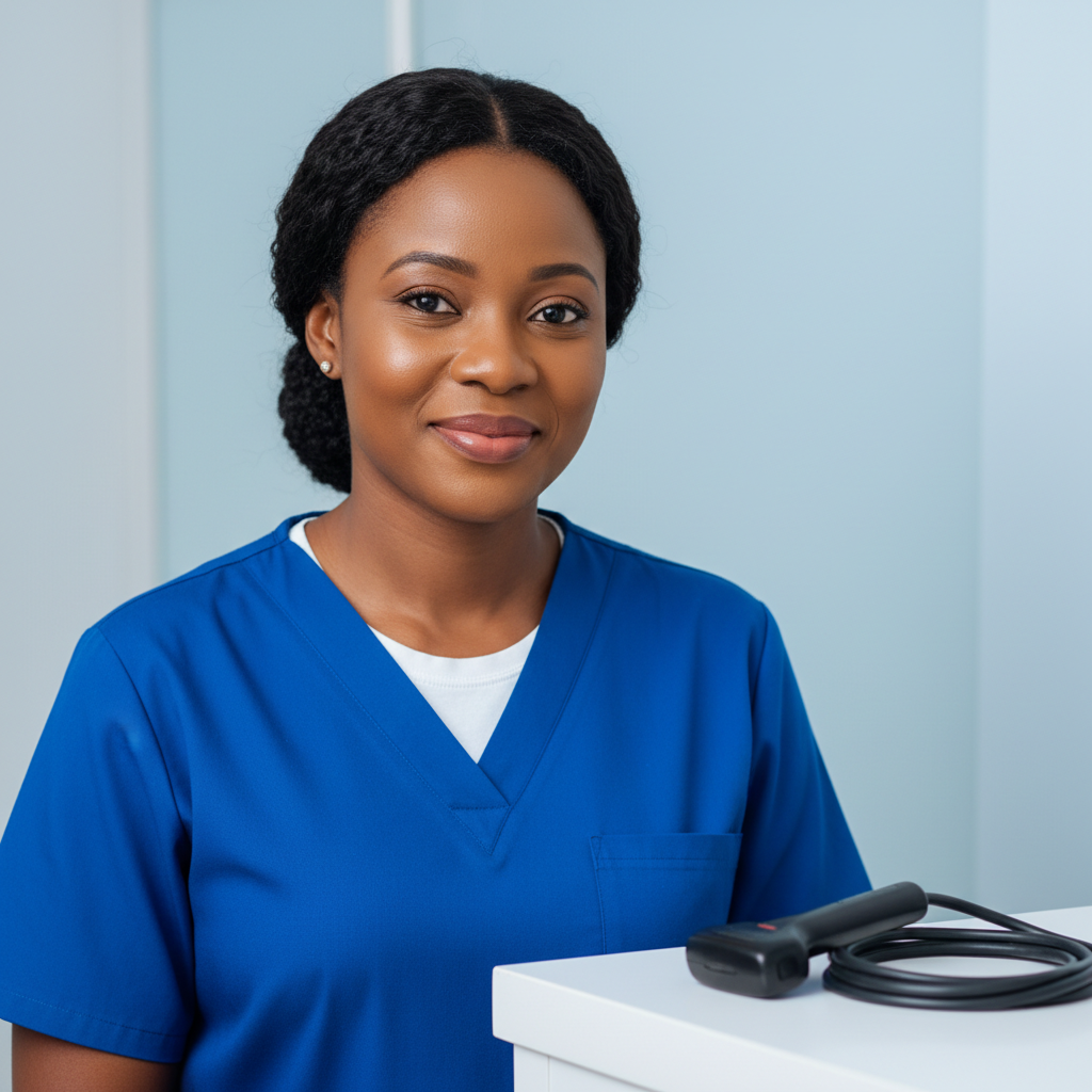 Sonographer, an AI character on folk