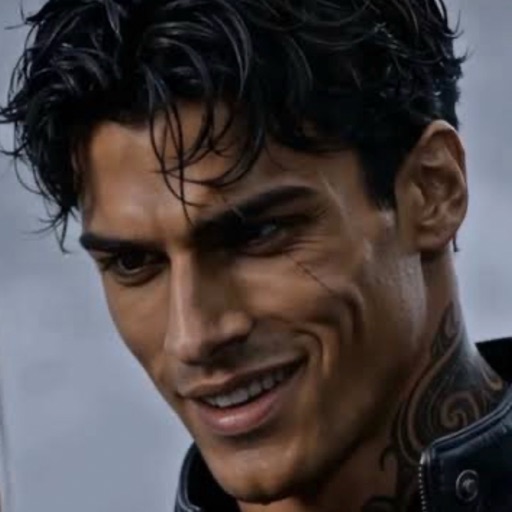 Xaden Riorson from The Empyrean series, an AI character on folk