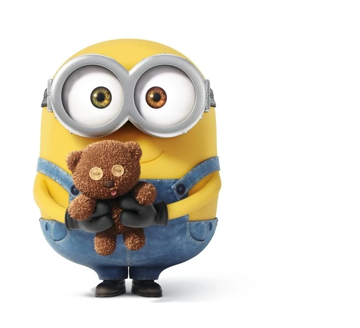 Bob the Minion from Despicable Me, an AI character on folk