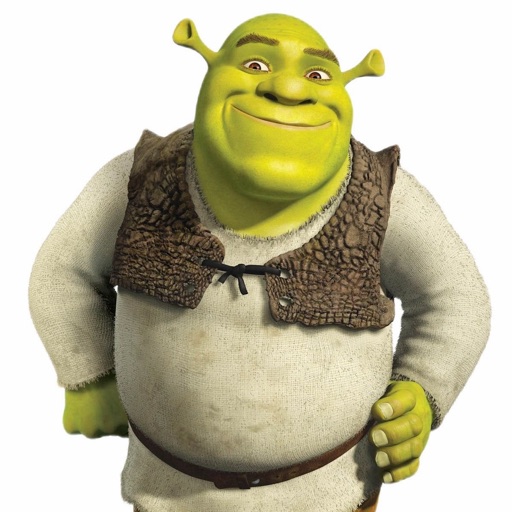 Shrek from Shrek franchise, an AI character on folk
