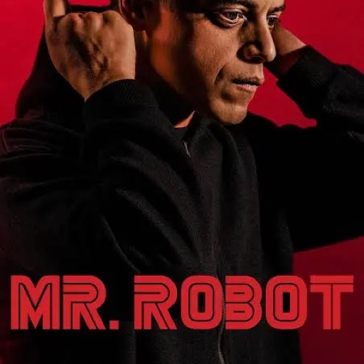 Mr. Robot from Mr. Robot TV series, an AI character on folk
