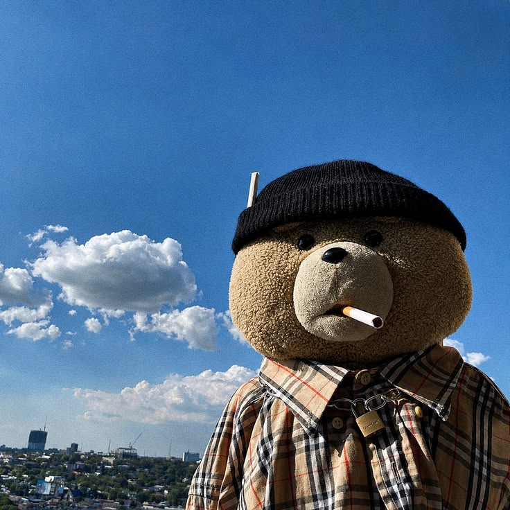 Ted., an AI character on folk