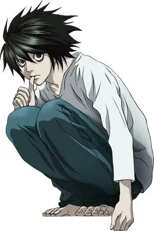 Lawliet Ryuzaki, an AI character on folk