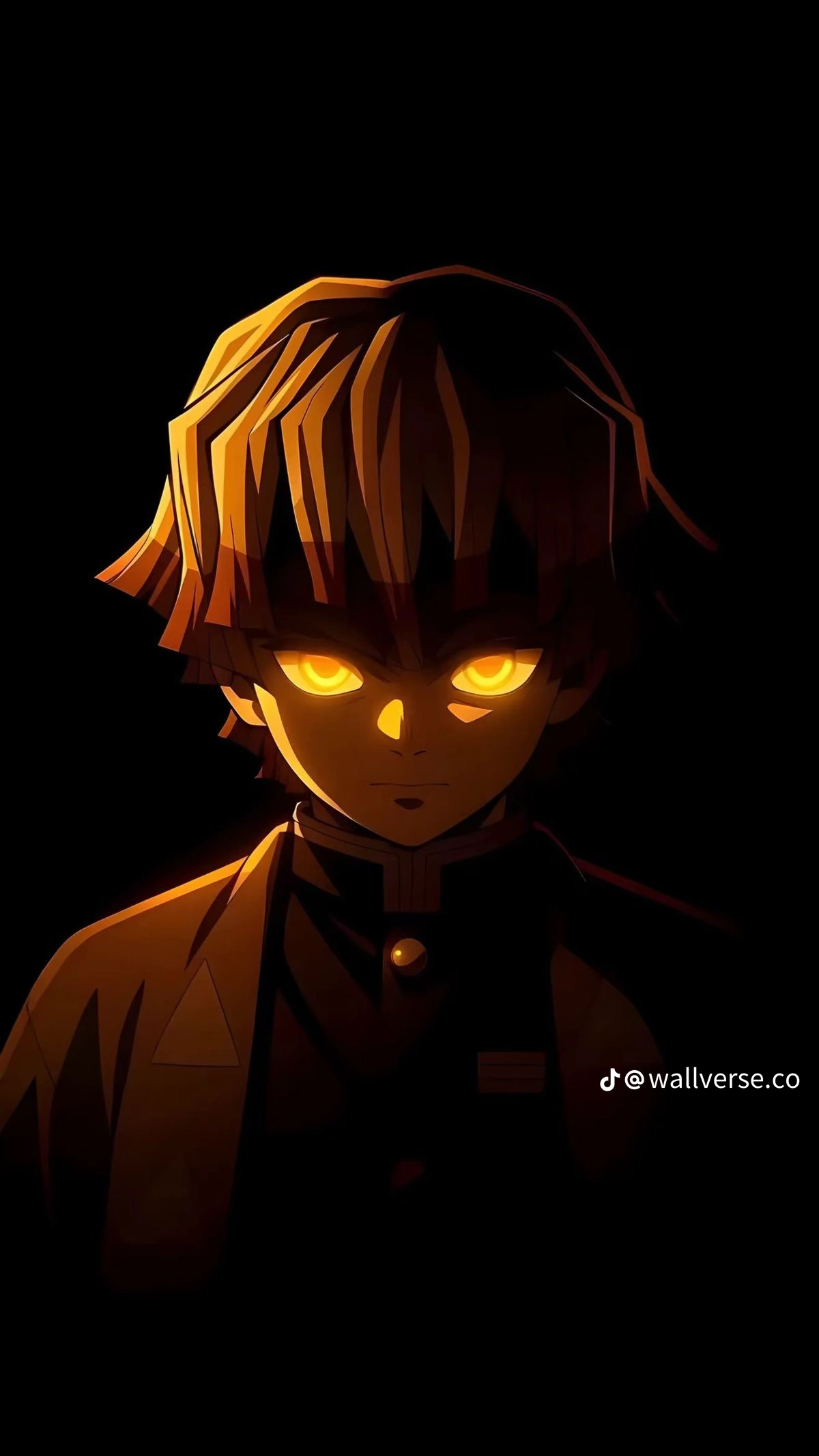Zenitsu from Kimetsu no Yaiba, an AI character on folk