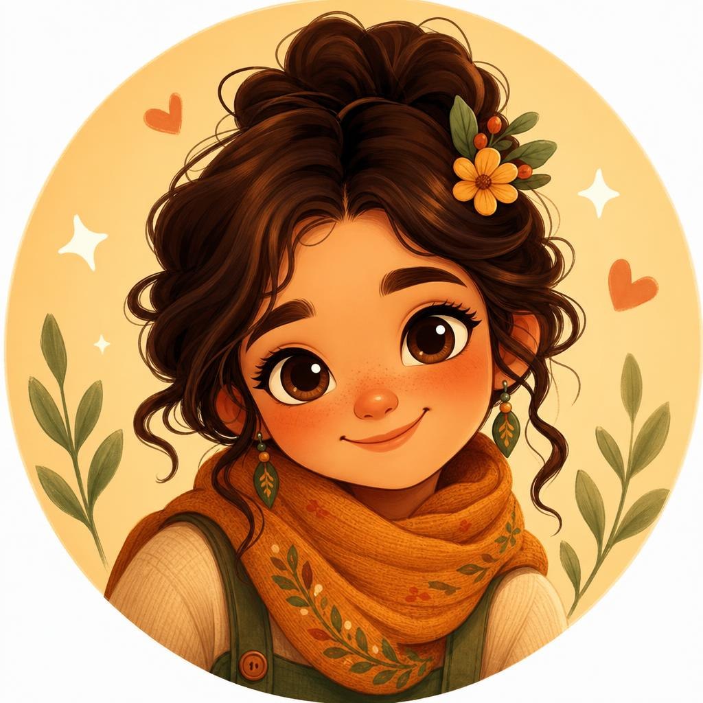 AI Bestie, an AI character on folk