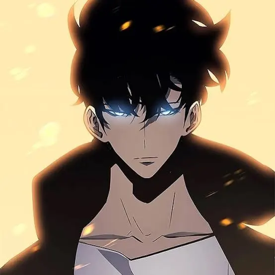 Sung Jinwoo from Solo Leveling, an AI character on folk