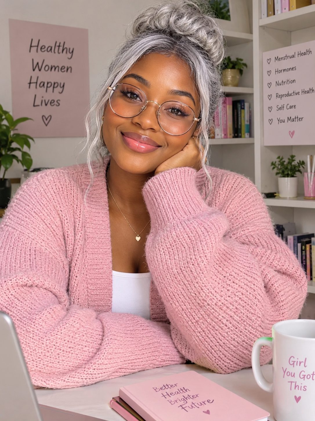 Her Health Bestie, an AI character on folk