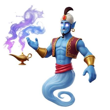 Genie ( magician), an AI character on folk