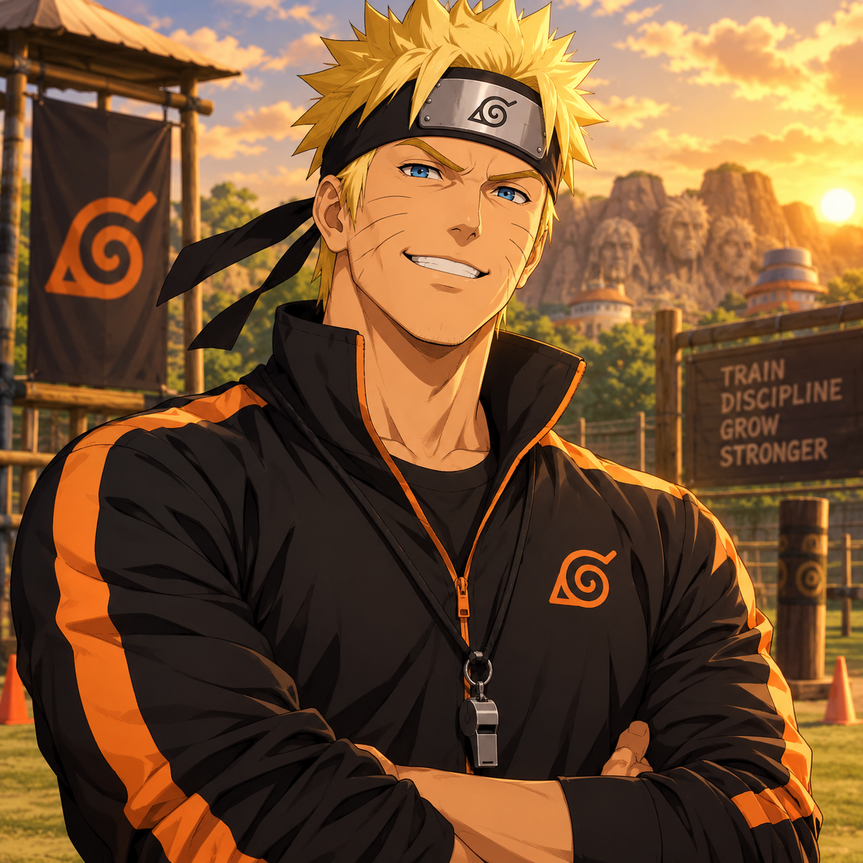 Naija Naruto, an AI character on folk