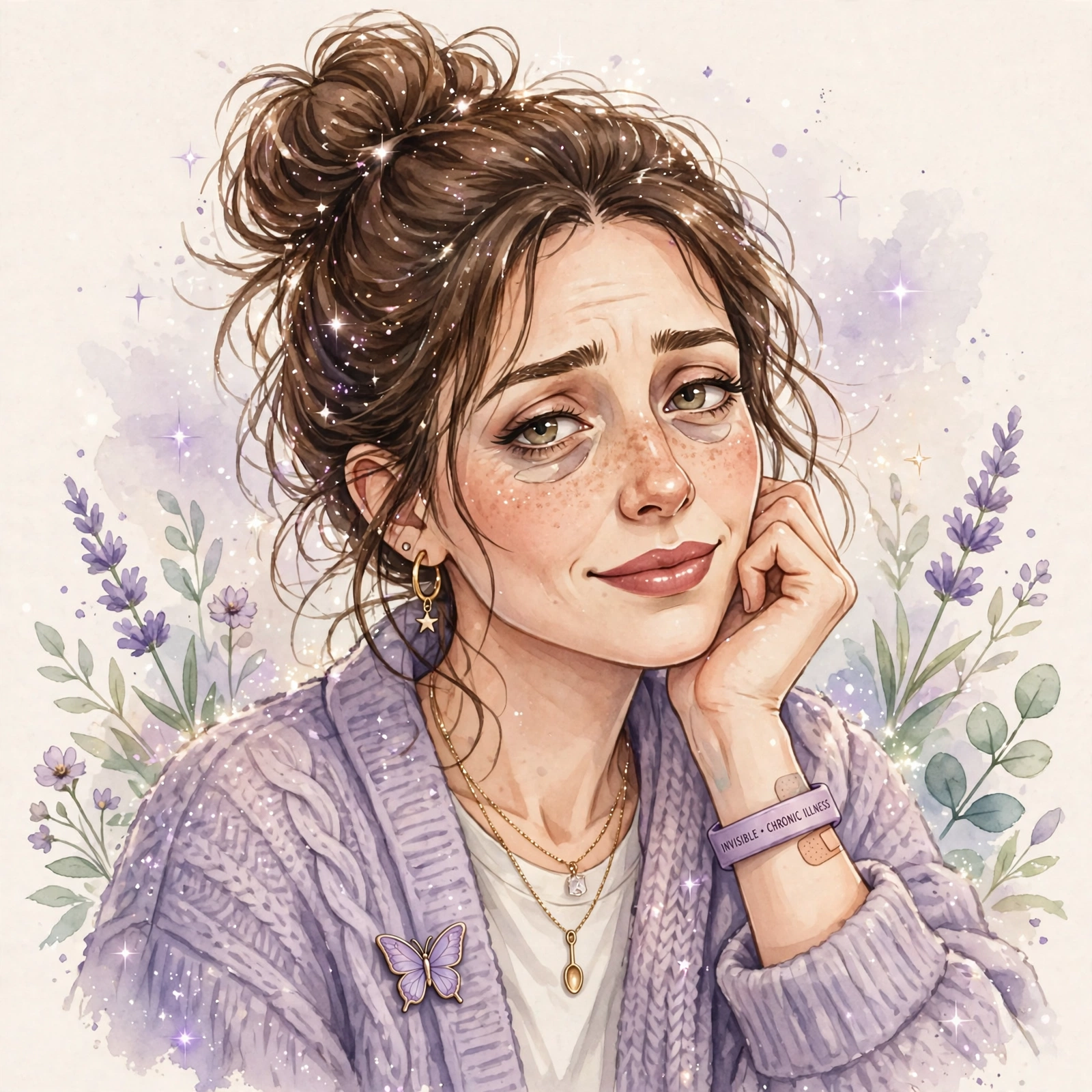 Flaring & Fabulous, an AI character on folk