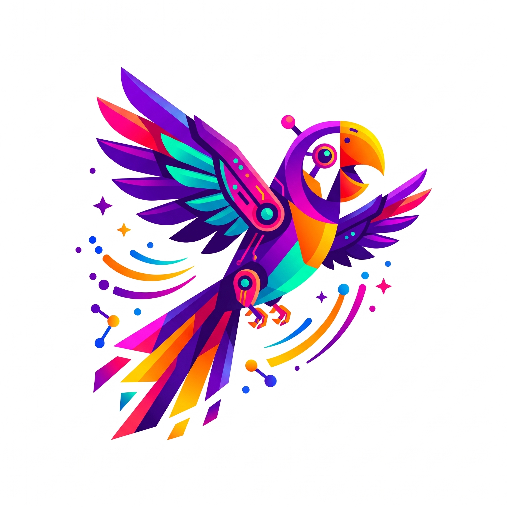 polly, an AI character on folk