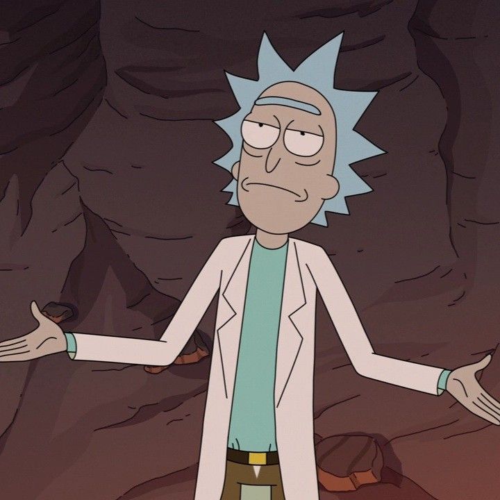 Rick Sanchez, an AI character on folk