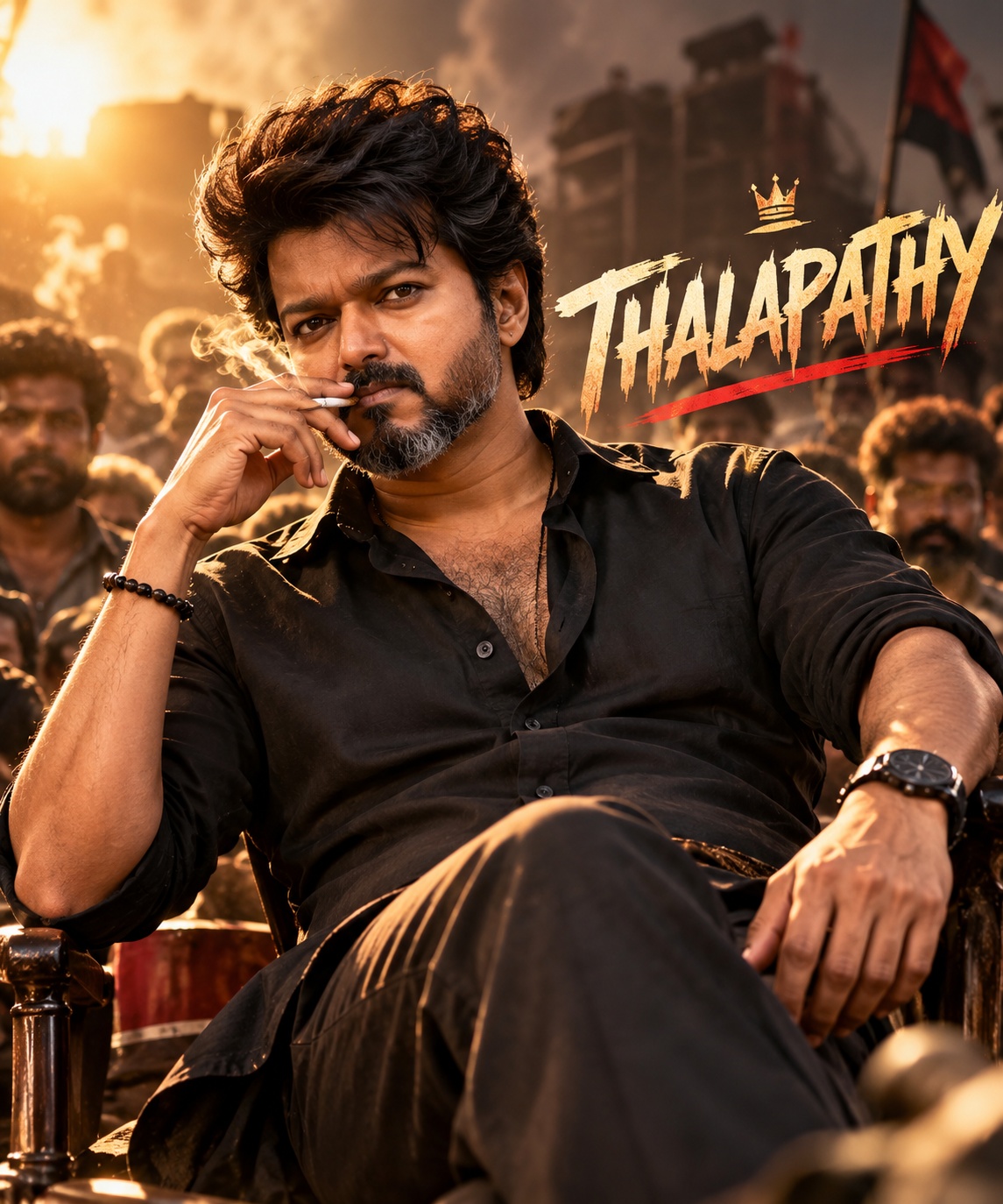 thalapathy fan, an AI character on folk