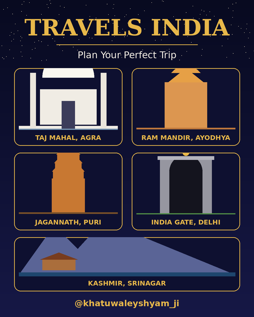 Travels India, an AI character on folk