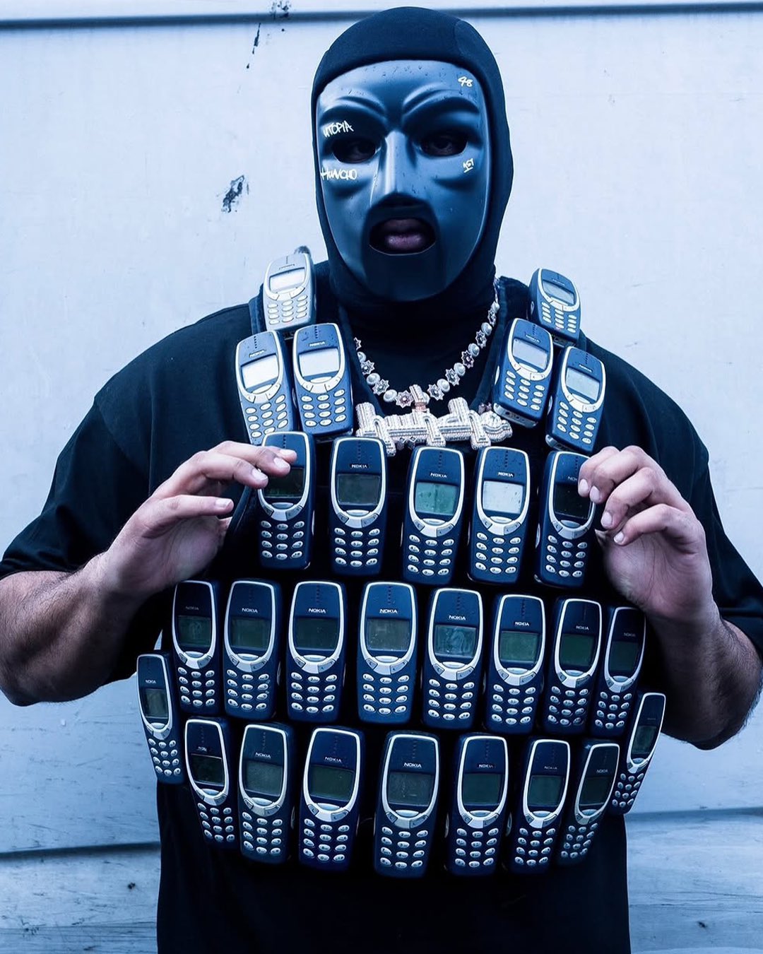M Huncho, an AI character on folk