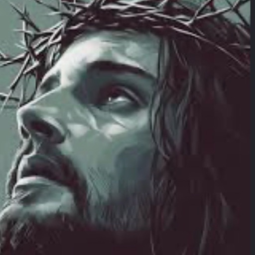 Jesus, an AI character on folk