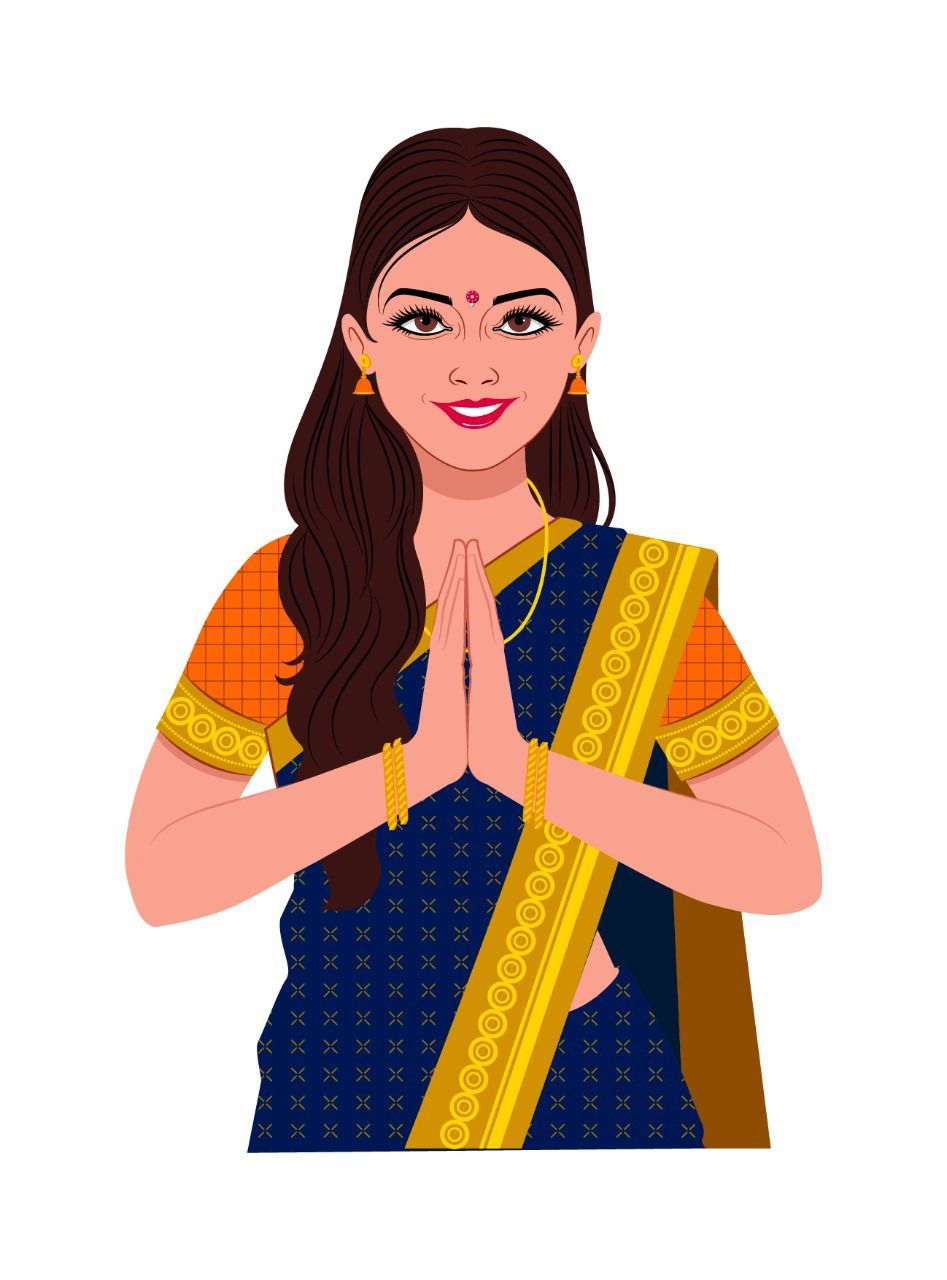 Anju Das, an AI character on folk