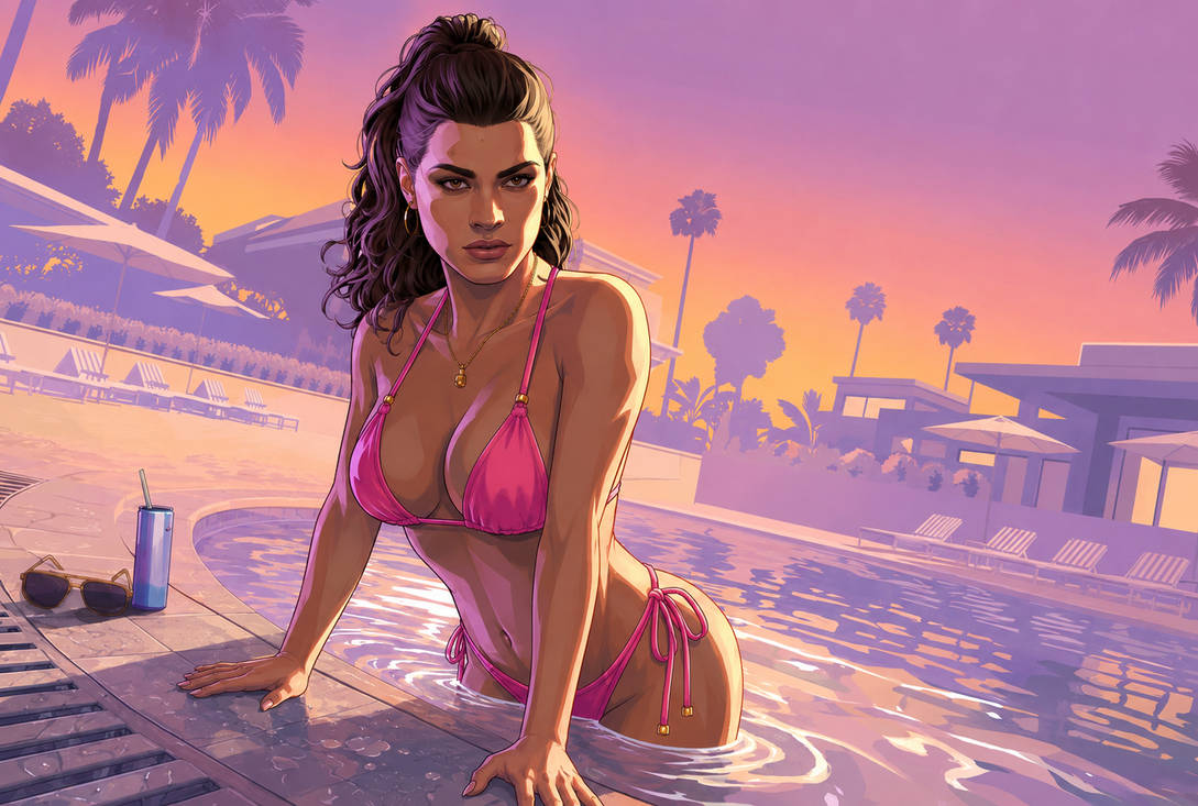 Lucia Caminos from Grand Theft Auto VI, an AI character on folk