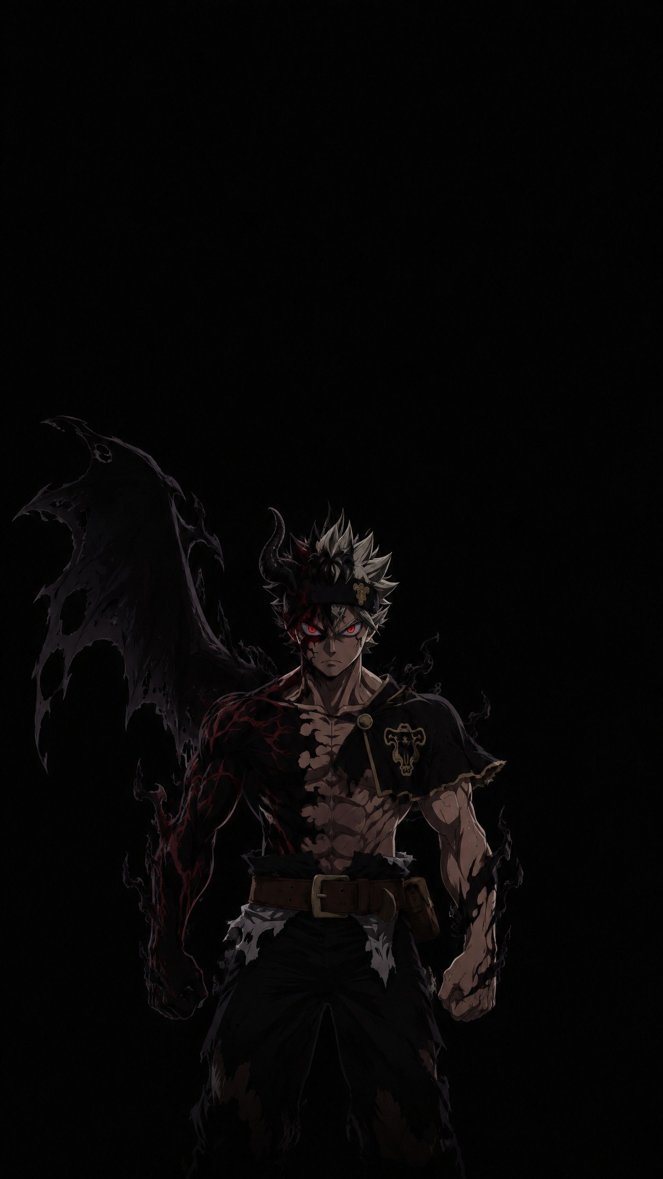 Asta from Black Clover, an AI character on folk