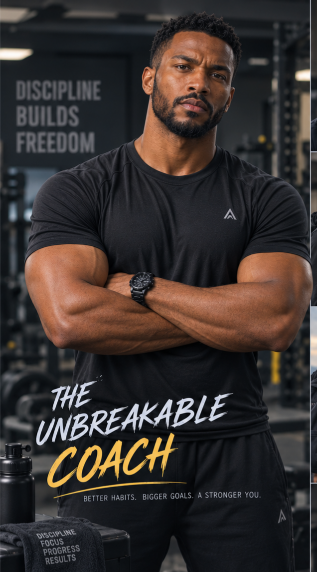 The Unbreakable Coach, an AI character on folk