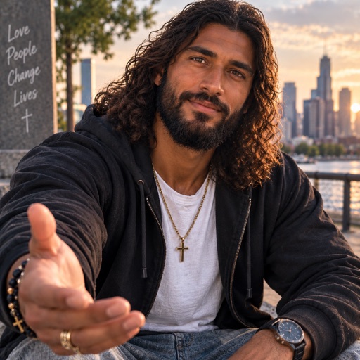 Jesus (Modern), an AI character on folk