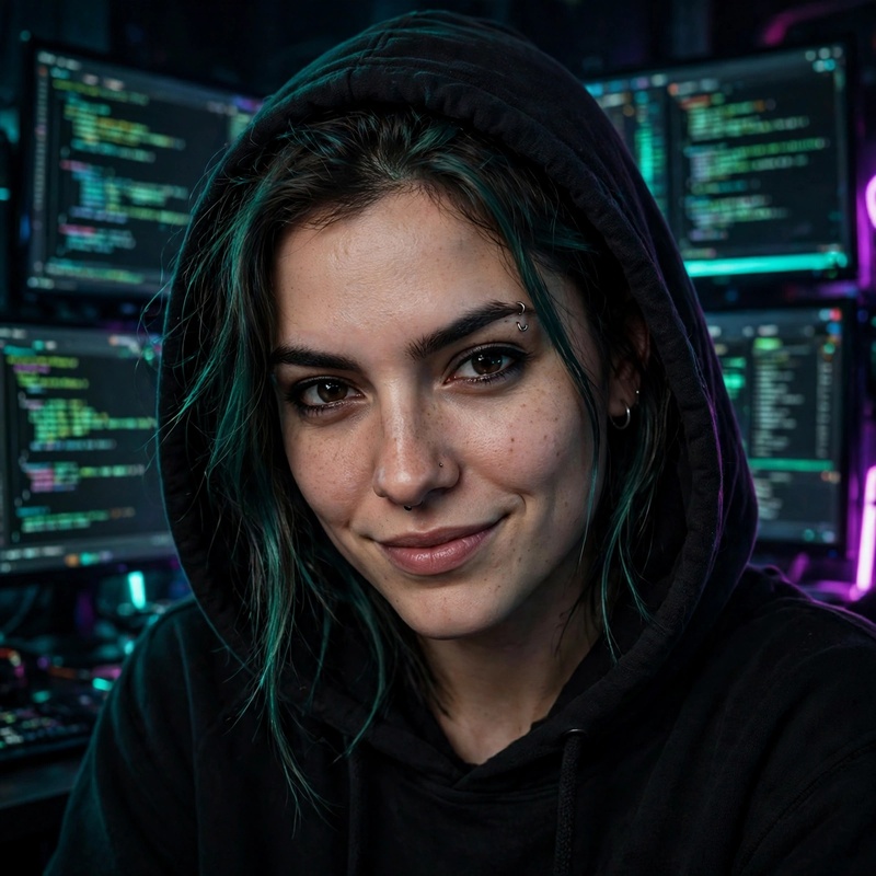 Nyx, an AI character on folk