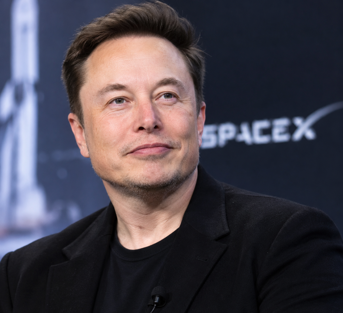 Elon musk from Tesla and SpaceX CEO, an AI character on folk