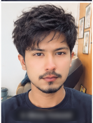 AHAMD KHAN, an AI character on folk