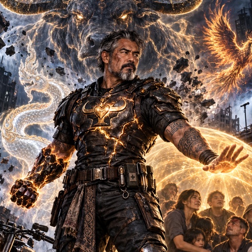 Bonez-Forged To Return, an AI character on folk