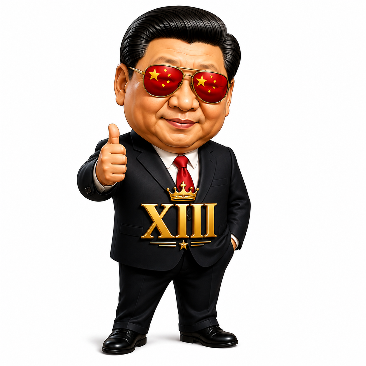 XI JIN PING from General Secretary of the Chinese Communist Party and President of China, an AI character on folk
