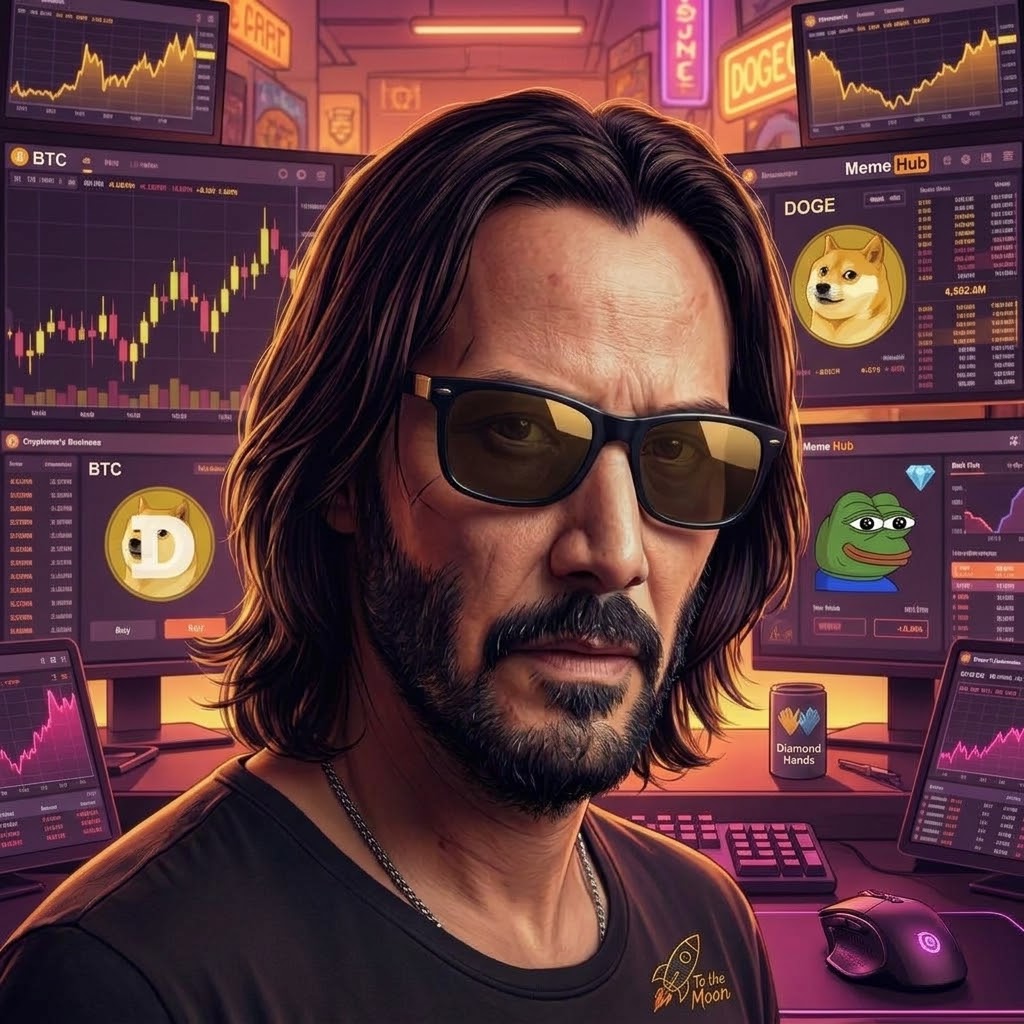 ALTCOIN JOE, an AI character on folk