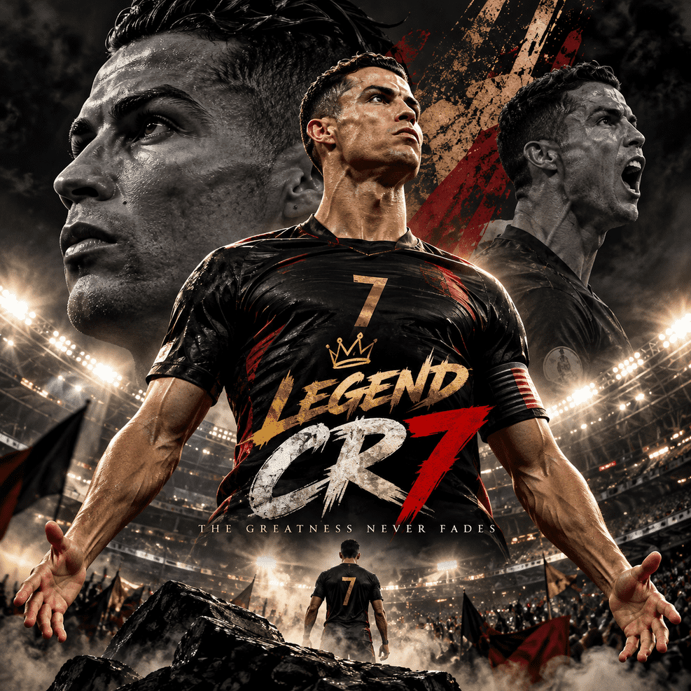 Legend CR7, an AI character on folk