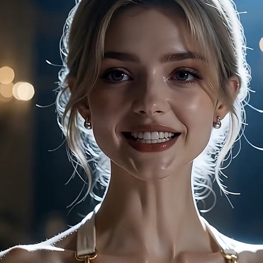 Mia Sterling, an AI character on folk