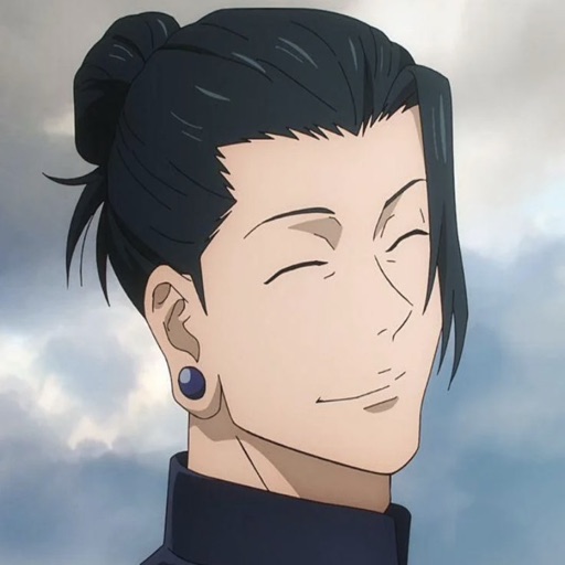 Geto from Jujutsu Kaisen, an AI character on folk