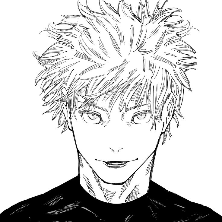 Satoru Gojo from Jujutsu Kaisen, an AI character on folk