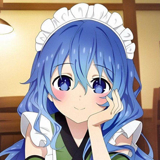 Yoshino Himekawa from Date A Live, an AI character on folk