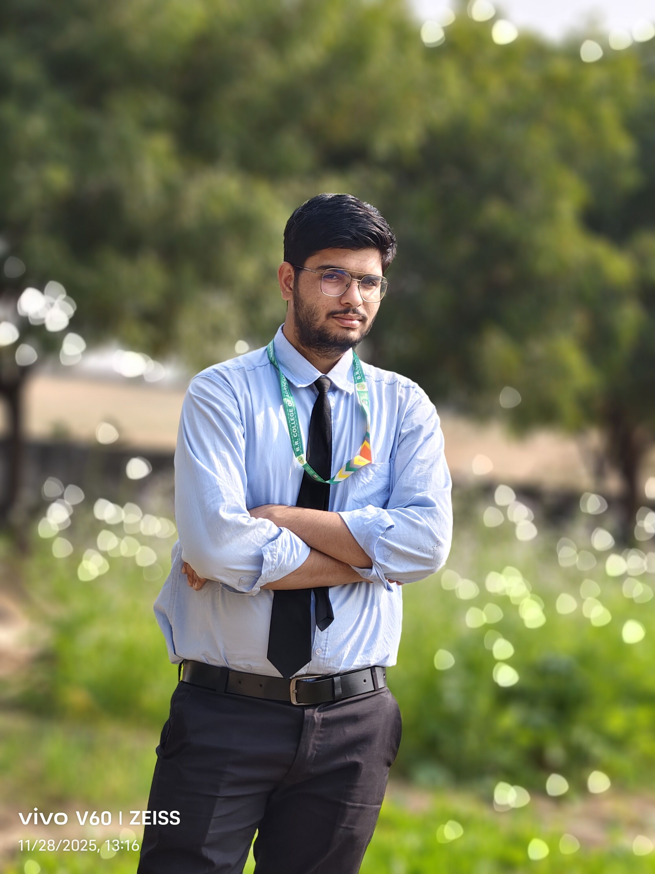 Vishal Choudhary, an AI character on folk