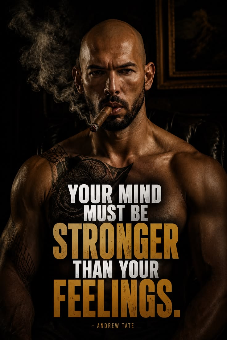 Andrew Tate from former kickboxer and online personality, an AI character on folk