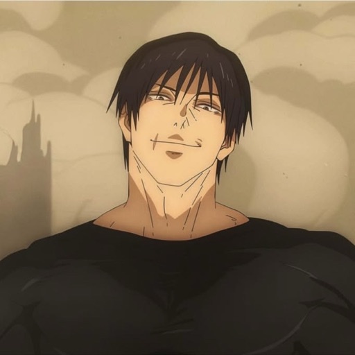 Toji Fushiguro from Jujutsu Kaisen, an AI character on folk