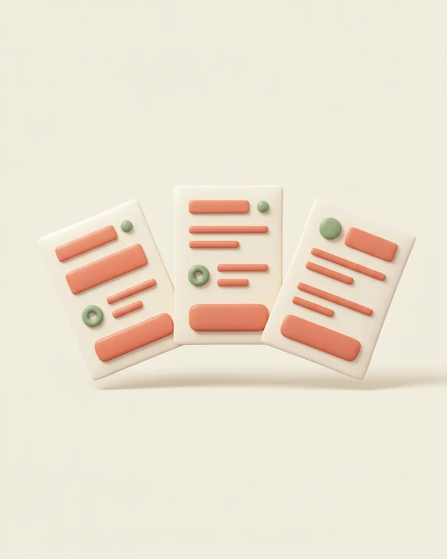 three styles, one product