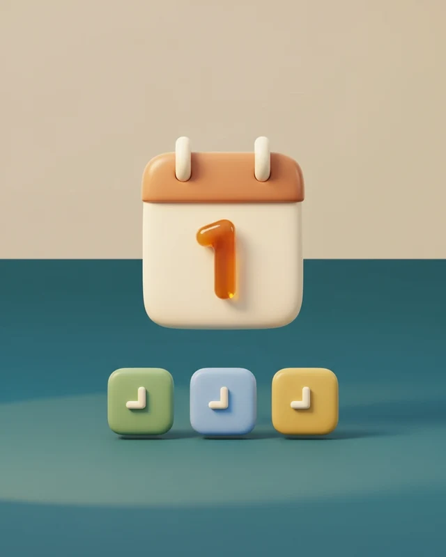per-task schedules that fit each job